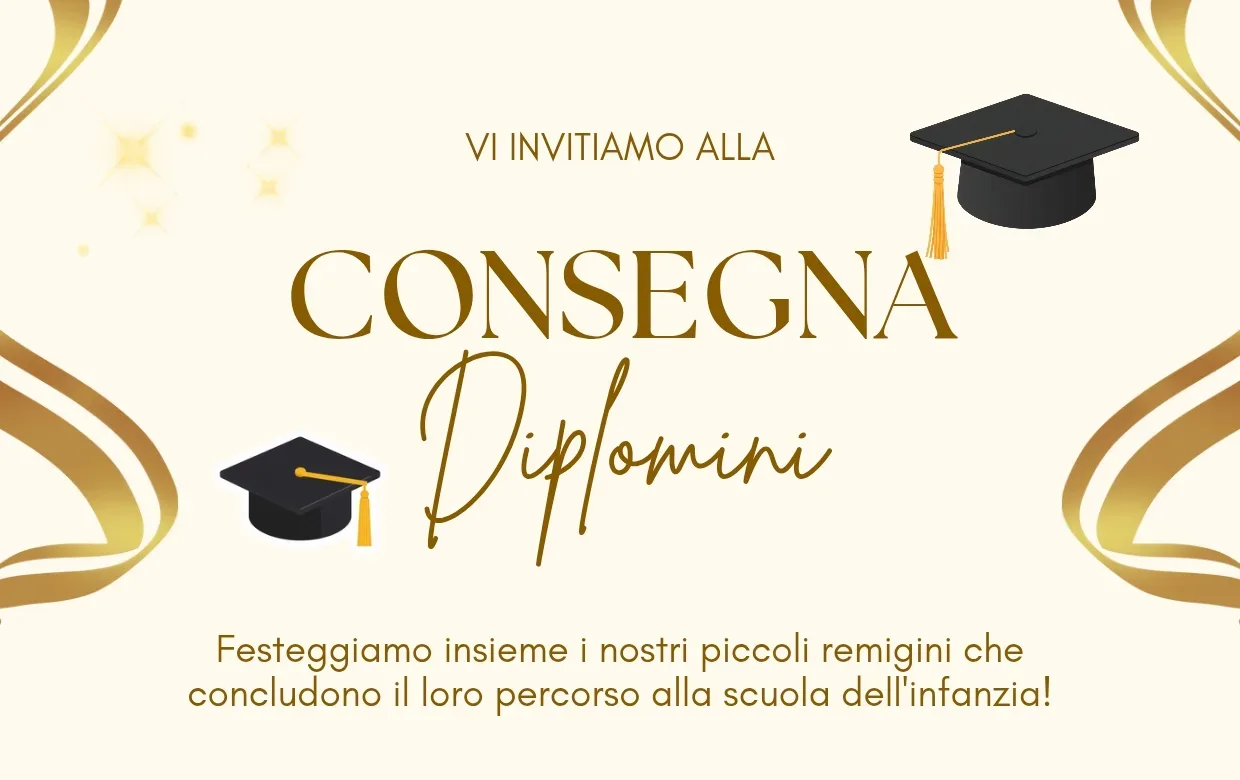 CONSEGNA DIPLOMINI CONSEGNA DIPLOMINI